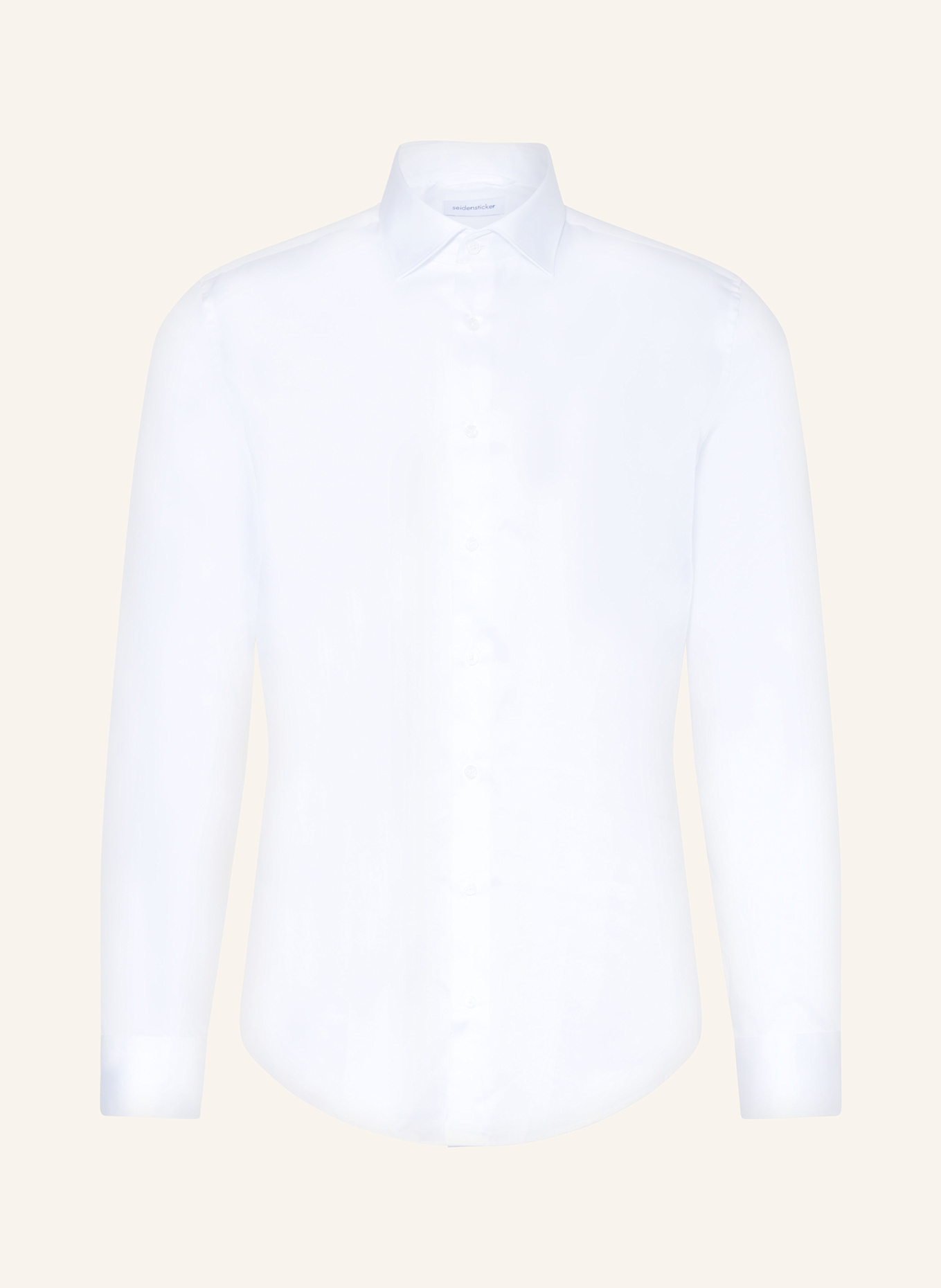 Рубашка облегающего кроя Seidensticker, белый
Рубашка облегающего кроя Seidensticker, белый
