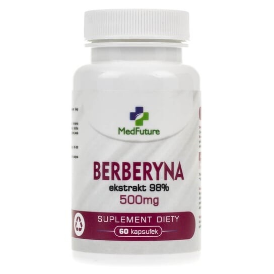 MedFuture, Экстракт берберина 98%, 500 мг, 60 капсул., мультиколор
MedFuture, Экстракт берберина 98%, 500 мг, 60 капсул., мультиколор