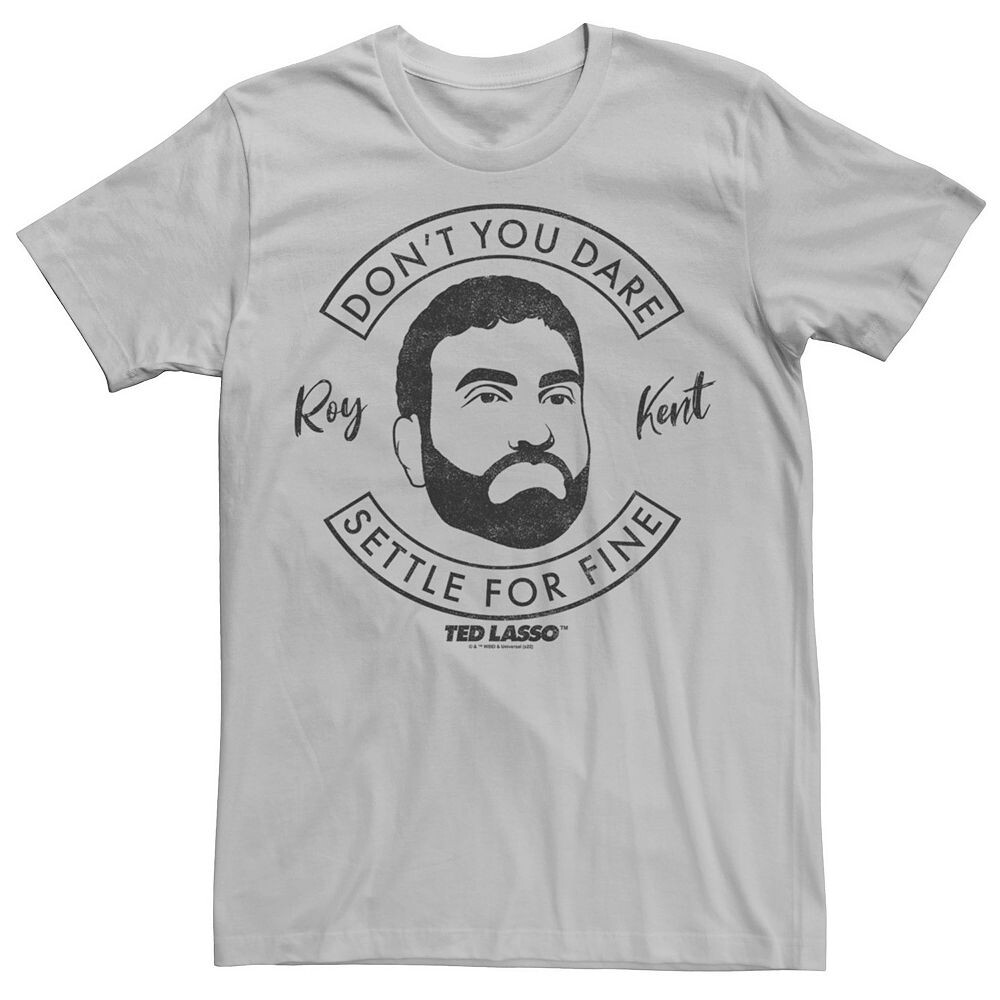 Мужская футболка Ted Lasso Roy Kent Don't You Dare соглашаться на футболку с рисунком в виде тонких кругов Licensed Character, цвет Silver
Мужская футболка Ted Lasso Roy Kent Don't You Dare соглашаться на футболку с рисунком в виде тонких кругов Licensed Character, цвет Silver