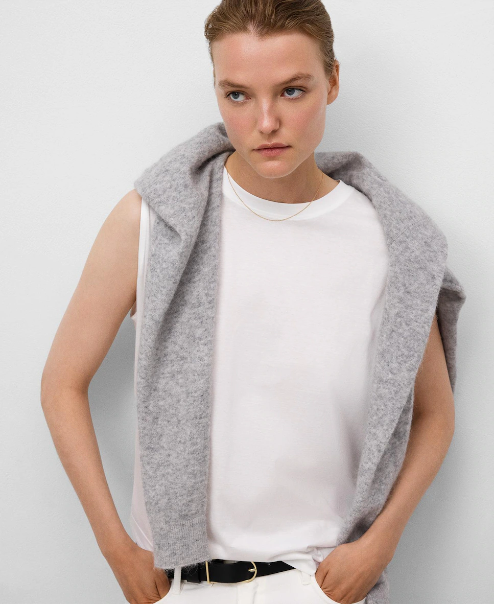 Женская прямая хлопковая футболка Adolfo Dominguez, белый
Женская прямая хлопковая футболка Adolfo Dominguez, белый