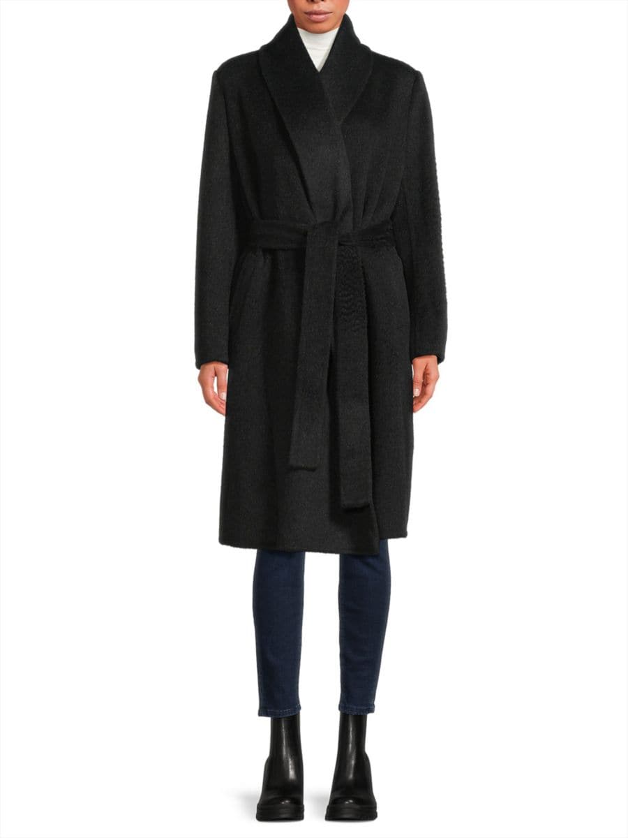 Пальто Yael из смесовой шерсти с поясом Kobi Halperin, цвет Dark Charcoal, Черный, Пальто Yael из смесовой шерсти с поясом Kobi Halperin, цвет Dark Charcoal 
Пальто Yael из смесовой шерсти с поясом Kobi Halperin, цвет Dark Charcoal, Черный, Пальто Yael из смесовой шерсти с поясом Kobi Halperin, цвет Dark Charcoal