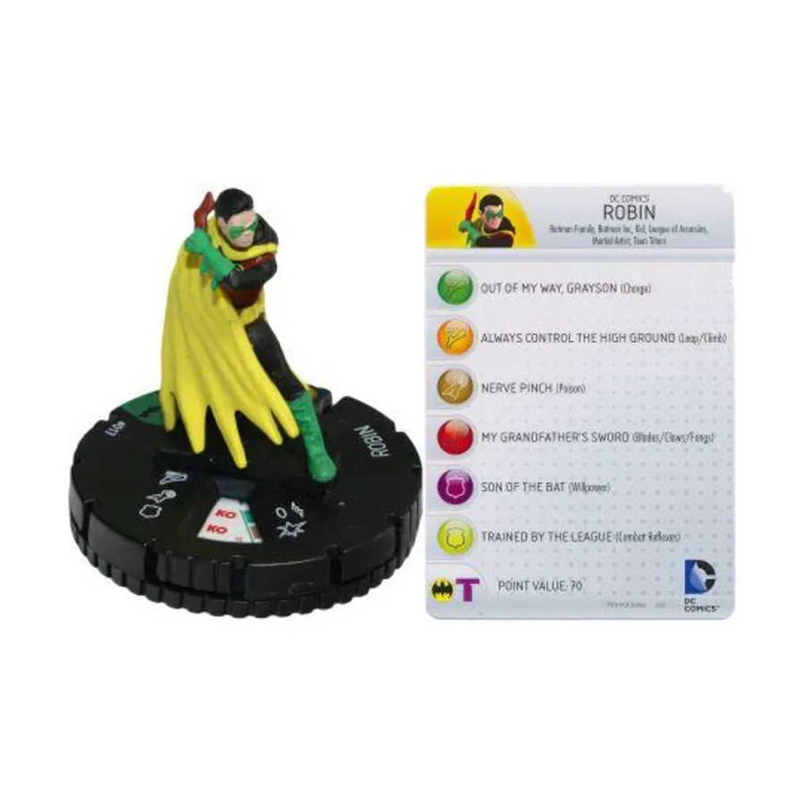 Робин #017, DC HeroClix - Batman - Singles
Робин #017, DC HeroClix - Batman - Singles