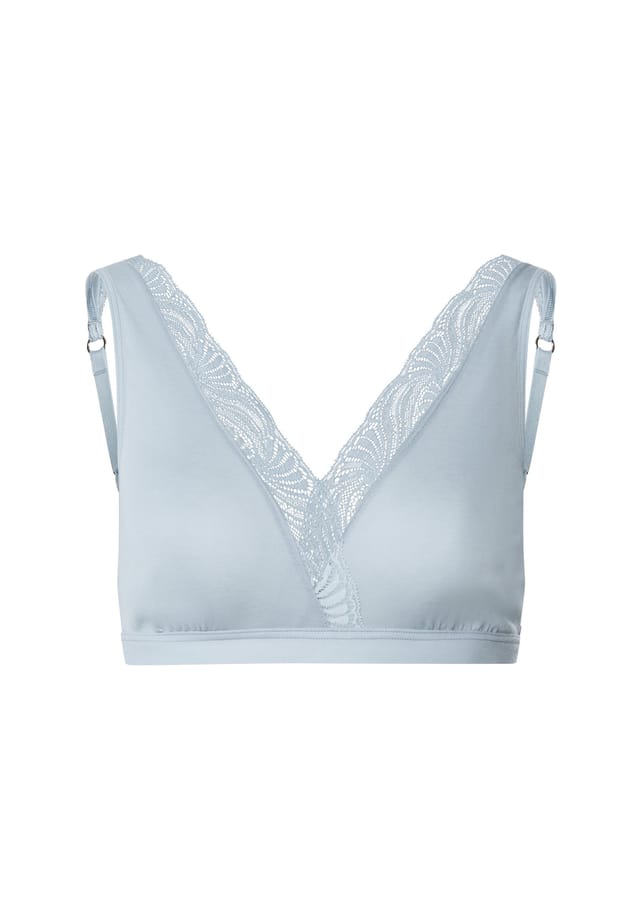 Мягкий бюстгальтер из хлопка. Hanro, синий
Мягкий бюстгальтер из хлопка. Hanro, синий