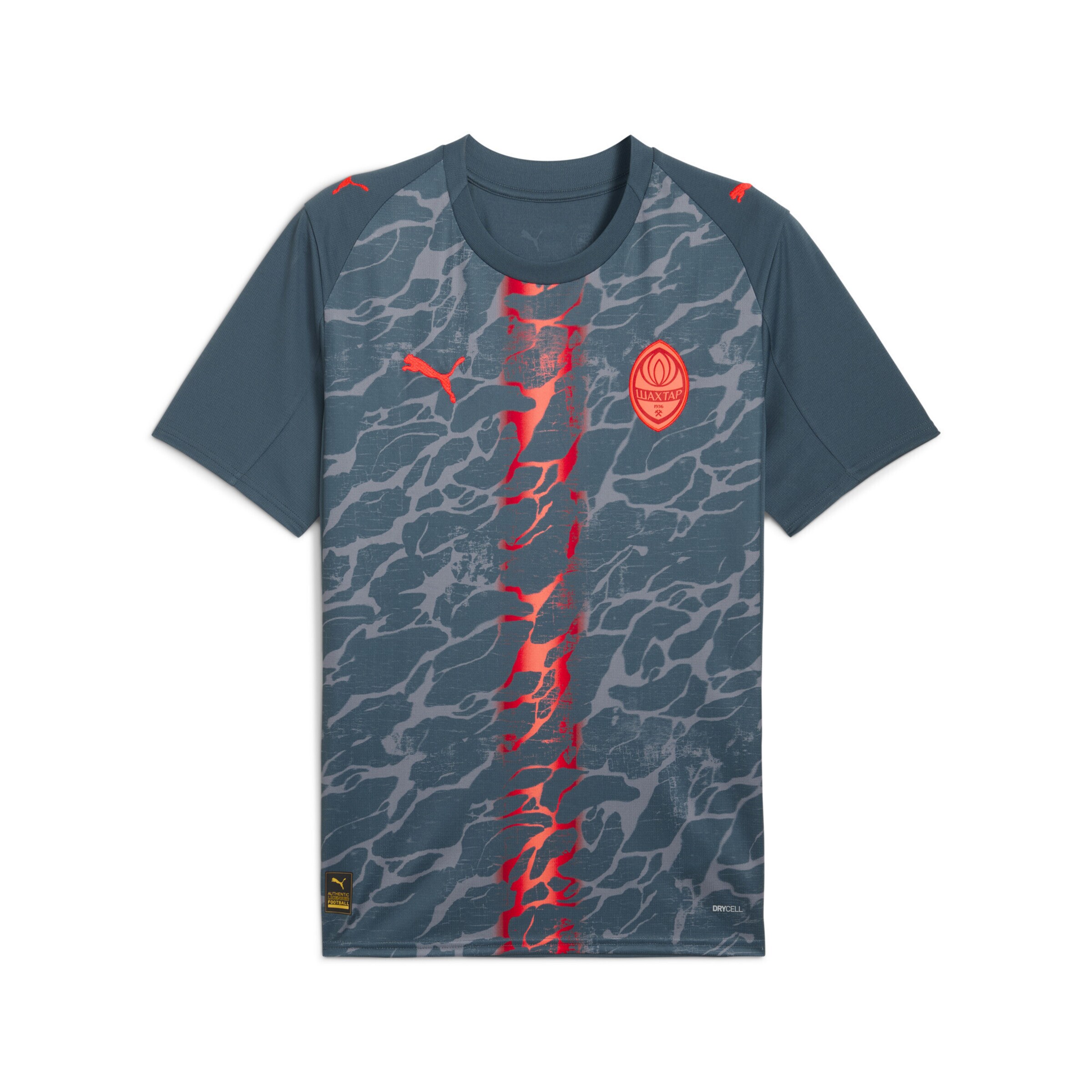 PUMA Джерси 'FC Shakhtar Donetsk 25/26' в цвете Grey, Graphite
PUMA Джерси 'FC Shakhtar Donetsk 25/26' в цвете Grey, Graphite