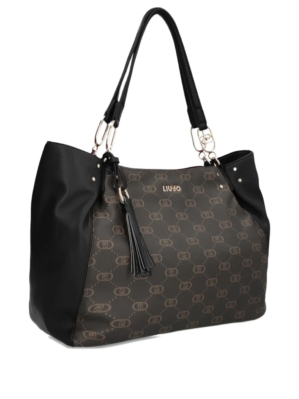 Сумка-тоут среднего размера с монограммным узором Liu Jo, черный
Сумка-тоут среднего размера с монограммным узором Liu Jo, черный