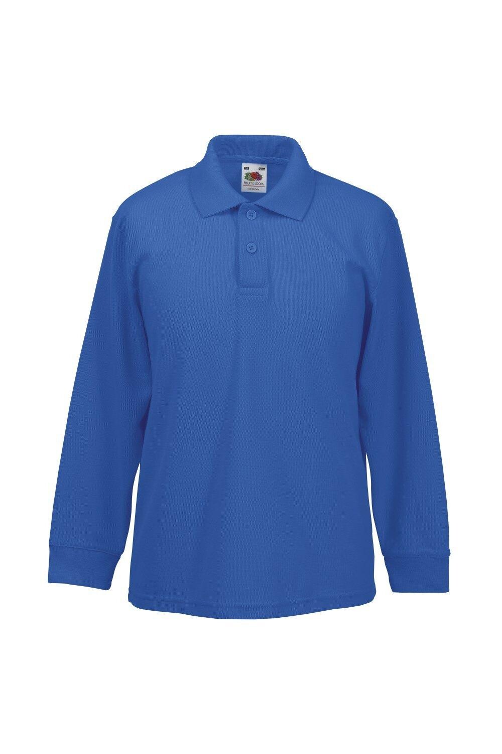Рубашки-поло/рубашки-поло из пике с длинными рукавами 65/35 Fruit of the Loom, синий
Рубашки-поло/рубашки-поло из пике с длинными рукавами 65/35 Fruit of the Loom, синий