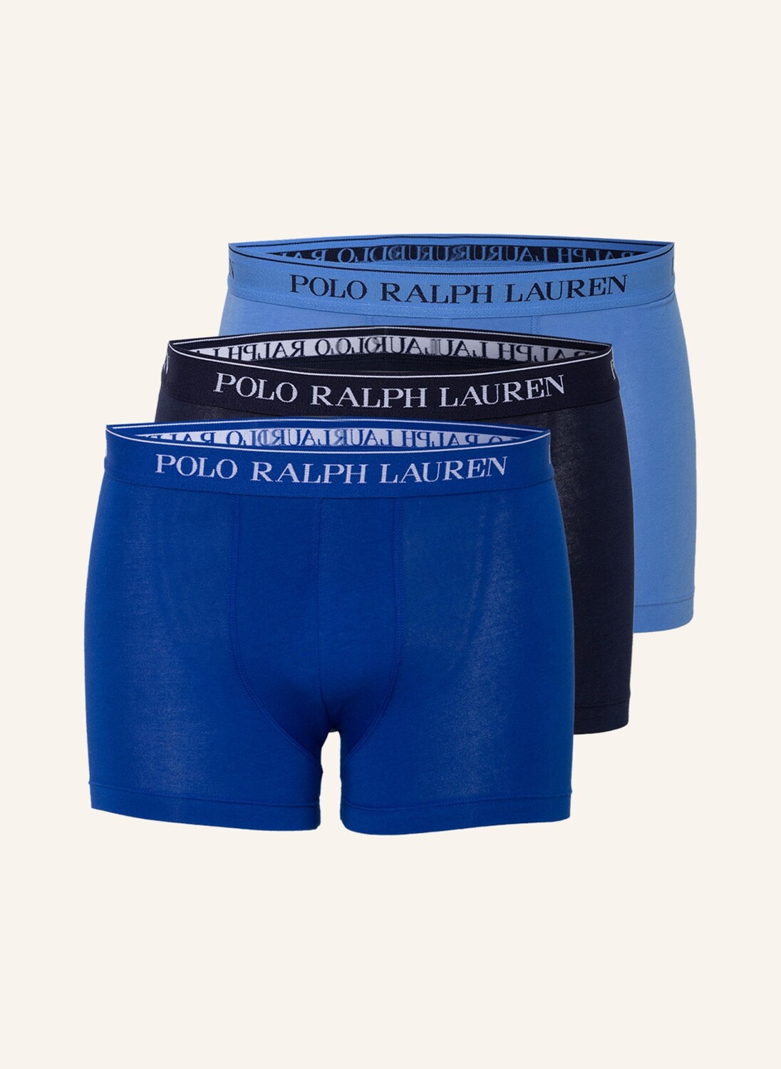 3 пары боксеров Polo Ralph Lauren, синий
3 пары боксеров Polo Ralph Lauren, синий