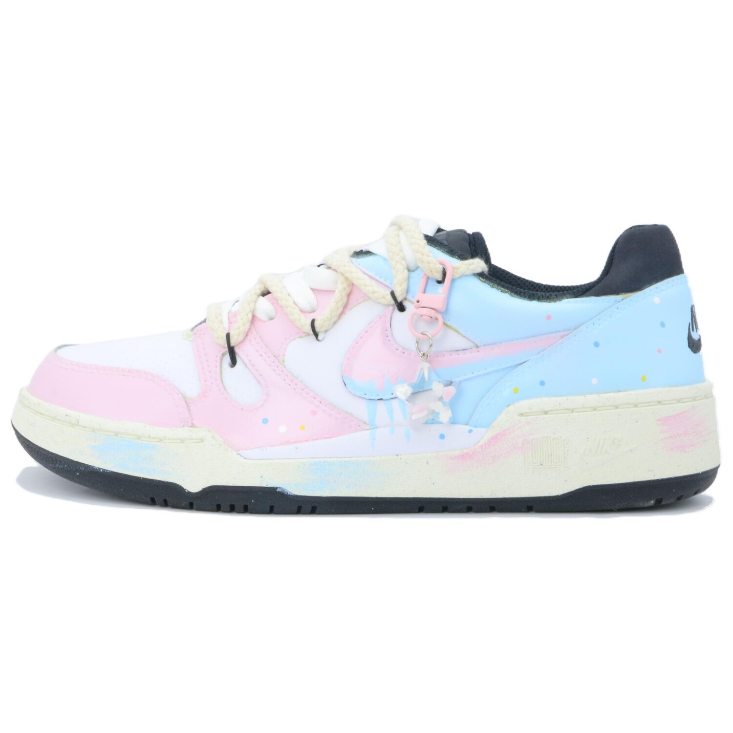 Мужские кроссовки для скейтбординга Full Force Low-Top синего/розового/белого цвета Nike, синий/розовый/белый
Мужские кроссовки для скейтбординга Full Force Low-Top синего/розового/белого цвета Nike, синий/розовый/белый