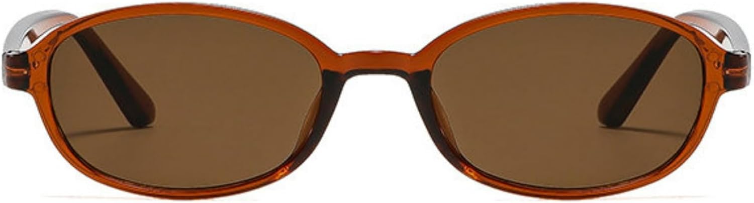 Солнцезащитные очки Willochra в стиле ретро, овальные, модные, черные, в стиле 90-х, легкие, маленькие, круглые, в стиле Y2K, солнцезащитные очки с защитой от УФ-излучения UV400, C4
Солнцезащитные очки Willochra в стиле ретро, овальные, модные, черные, в стиле 90-х, легкие, маленькие, круглые, в стиле Y2K, солнцезащитные очки с защитой от УФ-излучения UV400, C4