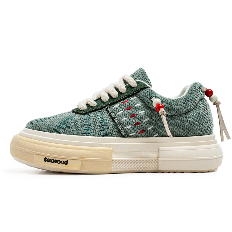 TEXWOOD Ударопрочные мужские кэжуал кеды низкие зеленые, цвет Green
TEXWOOD Ударопрочные мужские кэжуал кеды низкие зеленые, цвет Green