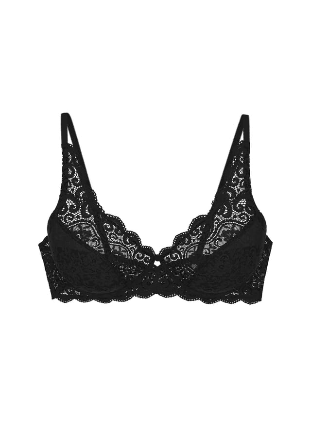 Бюстгальтер на косточках амуретт Triumph, черный
Бюстгальтер на косточках амуретт Triumph, черный