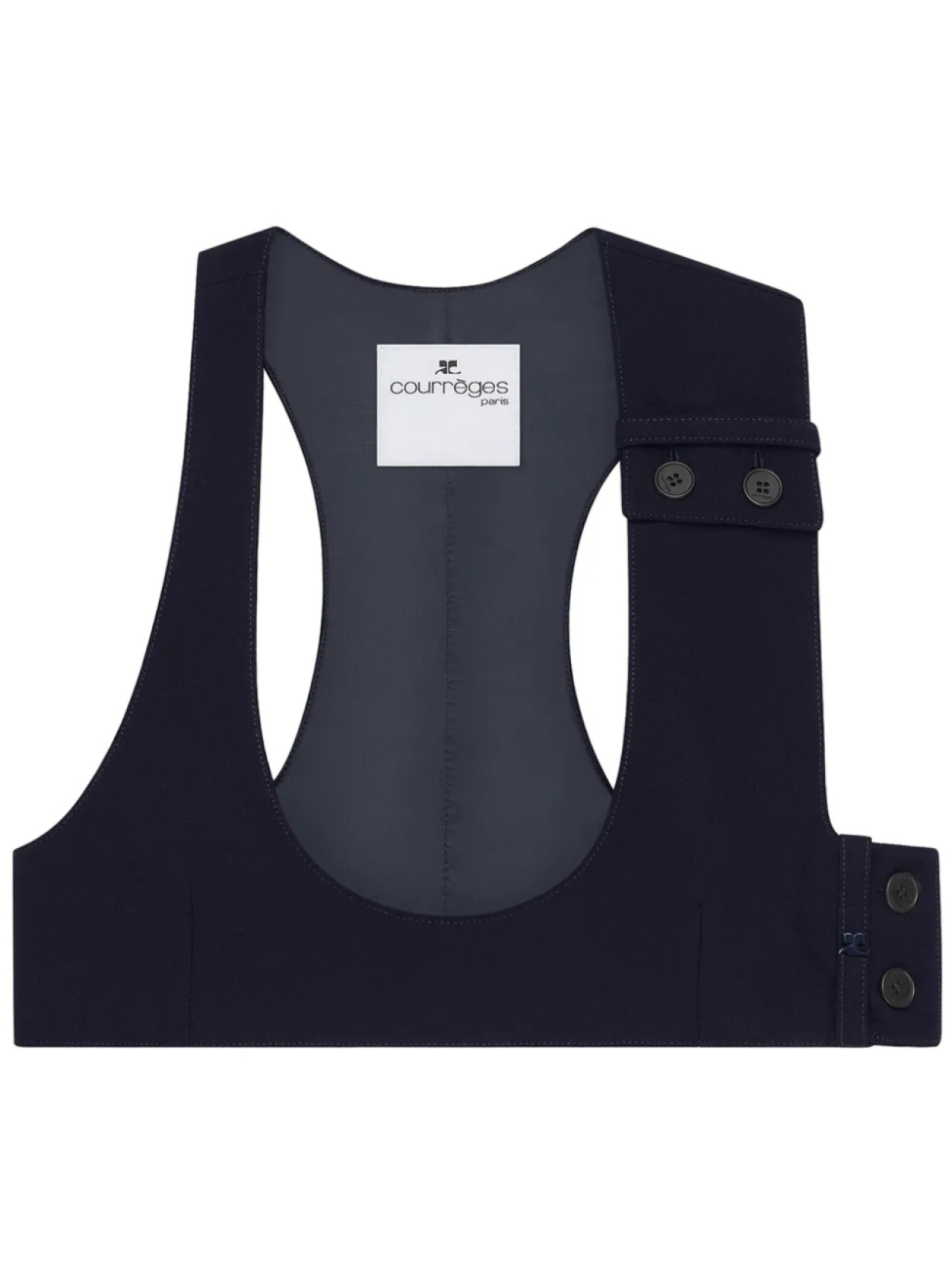 Courrèges топ без рукавов, синий
Courrèges топ без рукавов, синий