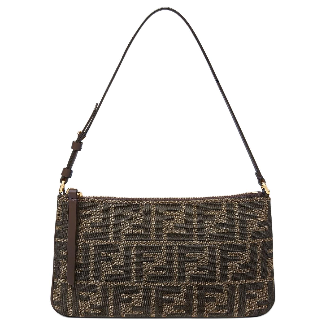 FENDI Клатч Baguette Fabric Women's Tobacco Brown
FENDI Клатч Baguette Fabric Women's Tobacco Brown