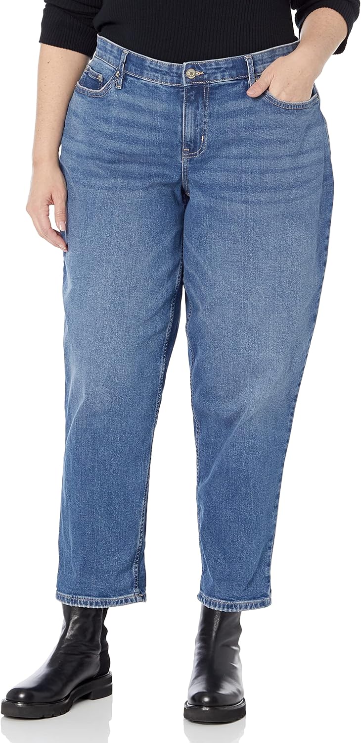 Женские джинсы бойфренда Calvin Klein больших размеров со средней посадкой и облегающим кроем, Bridgetown
Женские джинсы бойфренда Calvin Klein больших размеров со средней посадкой и облегающим кроем, Bridgetown