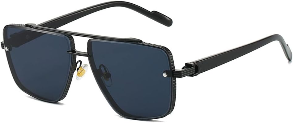 Солнцезащитные очки UV400 с двойной перемычкой и металлическим градиентным покрытием, подходят для женщин и мужчин, для бега и занятий спортом на открытом воздухе UYPTK, Black
Солнцезащитные очки UV400 с двойной перемычкой и металлическим градиентным покрытием, подходят для женщин и мужчин, для бега и занятий спортом на открытом воздухе UYPTK, Black