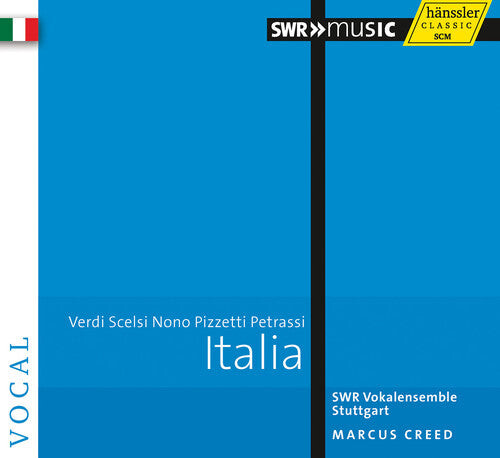 CD диск Verdi / Swr Vocal Ensemble Stuttgart / Creed: Italia
CD диск Verdi / Swr Vocal Ensemble Stuttgart / Creed: Italia