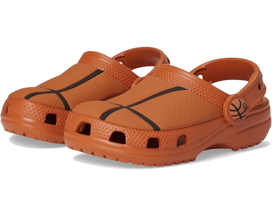 Сабо Crocs Kids Classic Clogs with Patterns and Graphics, цвет Basketball
Сабо Crocs Kids Classic Clogs with Patterns and Graphics, цвет Basketball