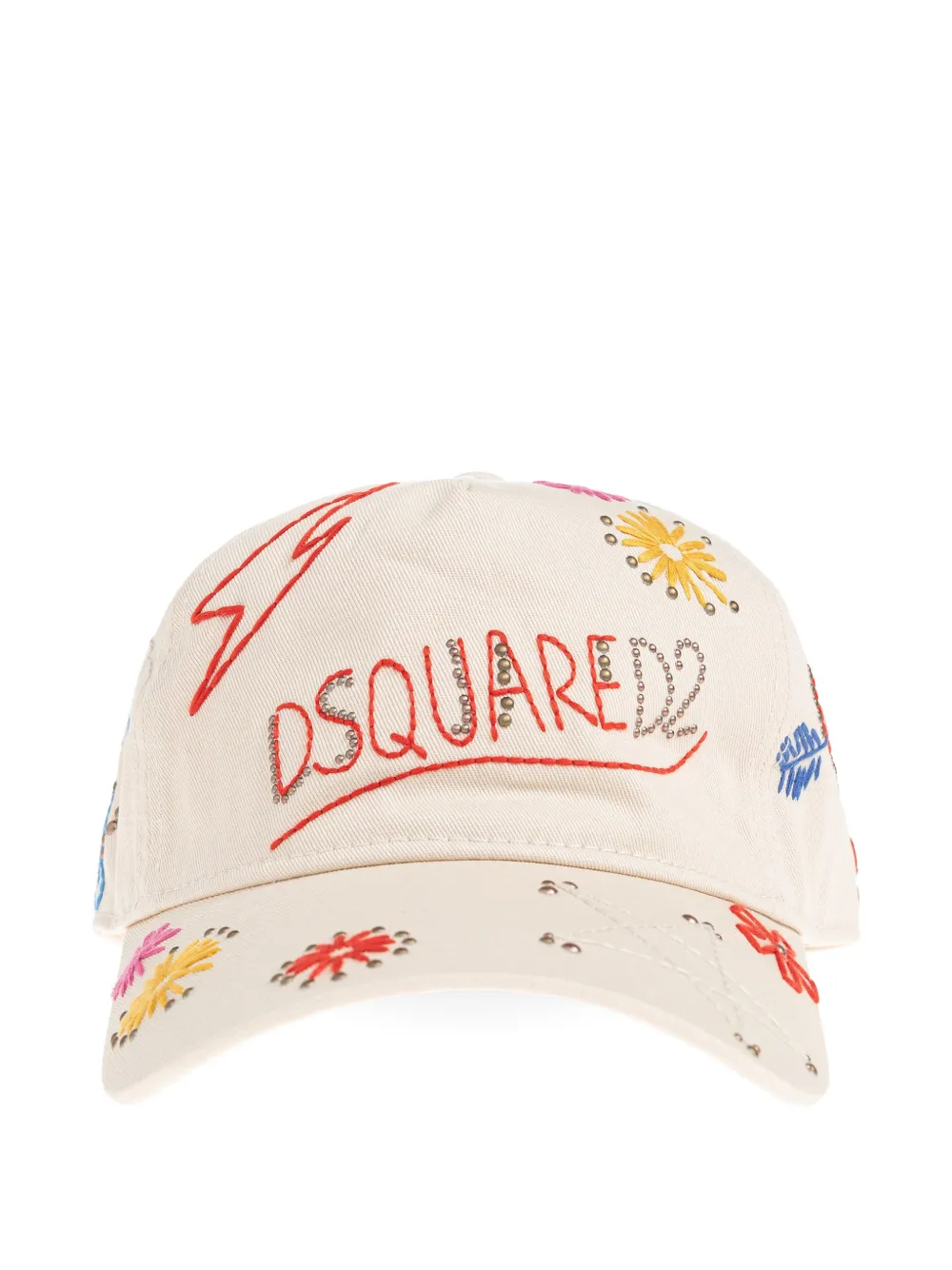 Кепка с вышивкой и украшениями Dsquared2, бежевый
Кепка с вышивкой и украшениями Dsquared2, бежевый