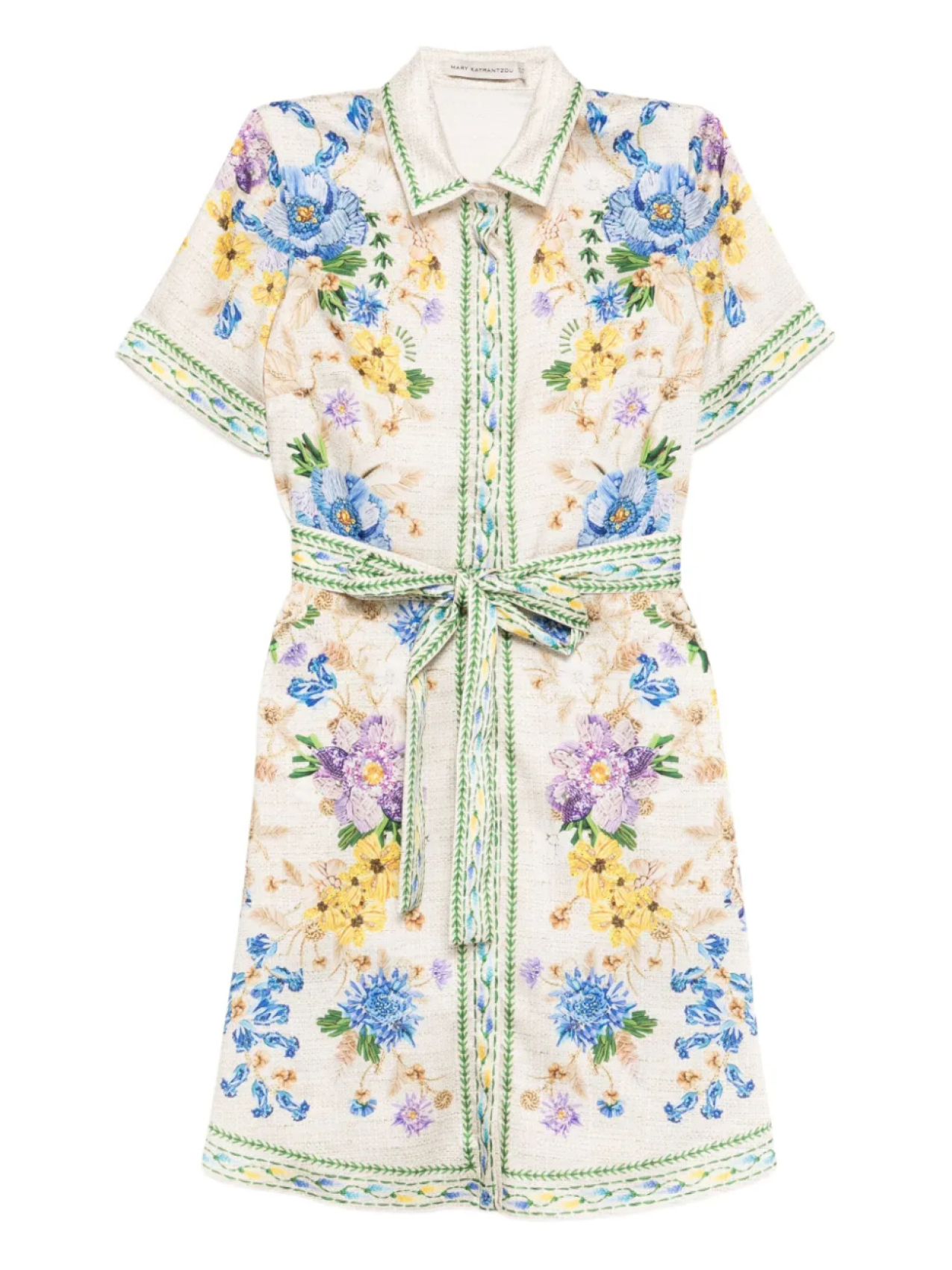 Платье Мэри Катранзу Чима Mary Katrantzou, нейтральный 
Платье Мэри Катранзу Чима Mary Katrantzou, нейтральный