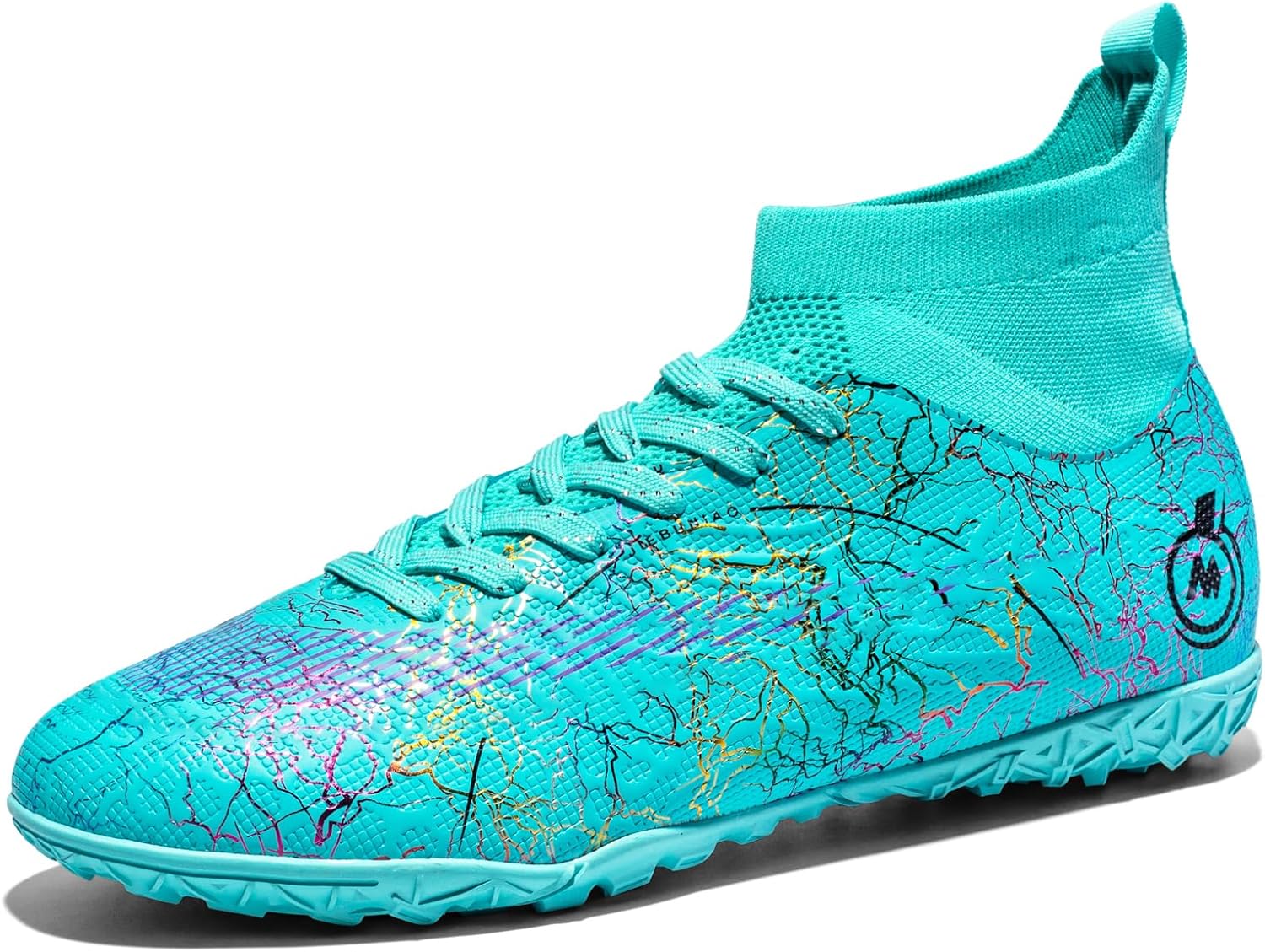 Футбольные бутсы JUNNMRE для мужчин и женщин, детская футбольная обувь, высокие футбольные бутсы, кроссовки для футбола, для улицы и зала, небесно-голубой
Футбольные бутсы JUNNMRE для мужчин и женщин, детская футбольная обувь, высокие футбольные бутсы, кроссовки для футбола, для улицы и зала, небесно-голубой