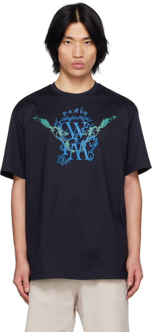 Темно-синяя футболка с принтом Wooyoungmi, Синий, Темно-синяя футболка с принтом Wooyoungmi
Темно-синяя футболка с принтом Wooyoungmi, Синий, Темно-синяя футболка с принтом Wooyoungmi