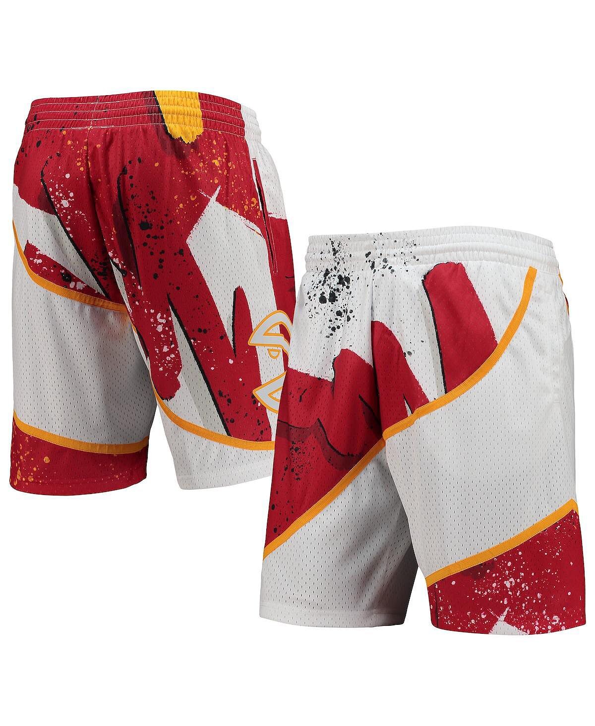 Мужские белые шорты atlanta hawks hardwood classics 1986 hyper hoops swingman Mitchell & Ness, белый
Мужские белые шорты atlanta hawks hardwood classics 1986 hyper hoops swingman Mitchell & Ness, белый