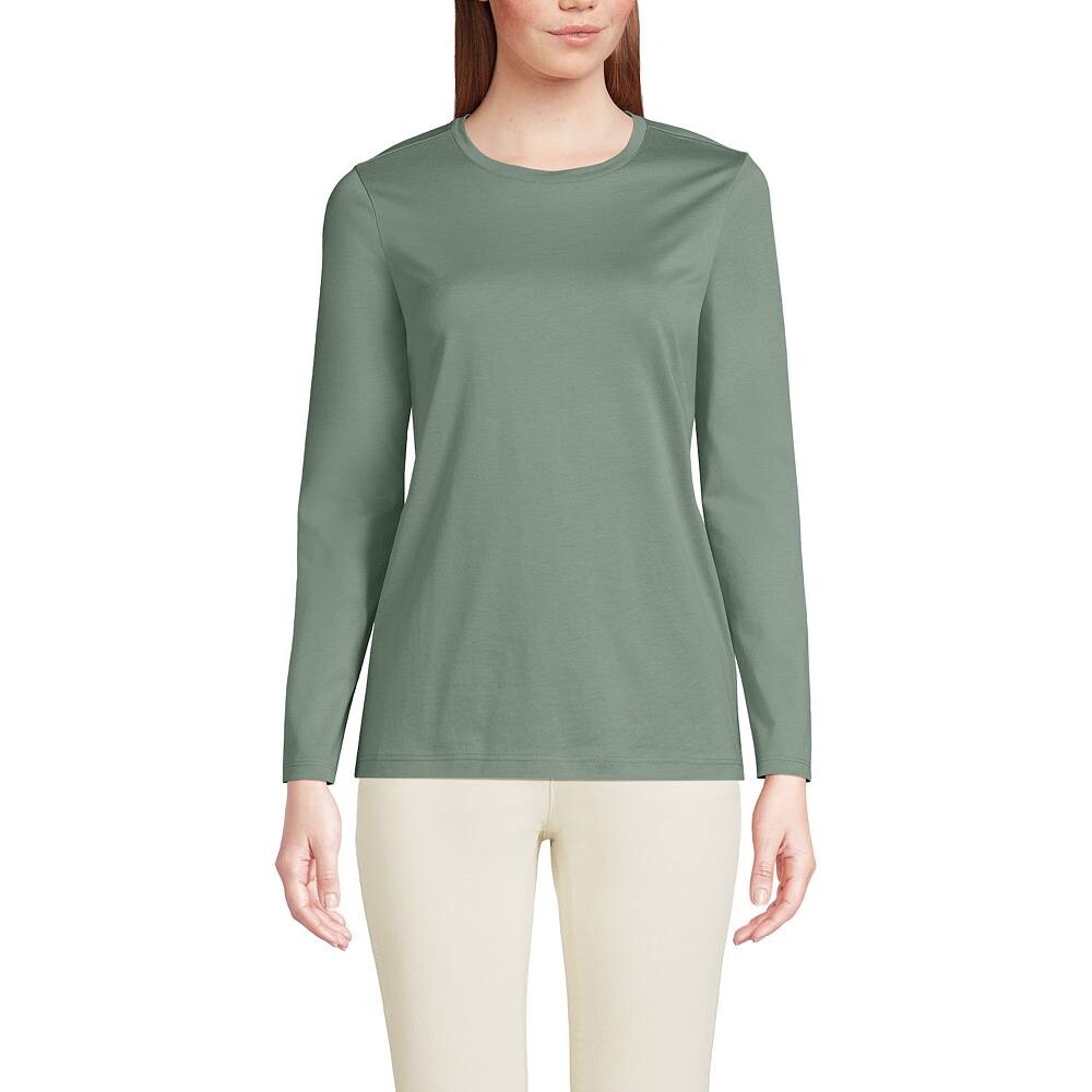 Хлопковая футболка свободного кроя Petite Lands' End Supima с круглым вырезом, цвет Lily Pad Green
Хлопковая футболка свободного кроя Petite Lands' End Supima с круглым вырезом, цвет Lily Pad Green