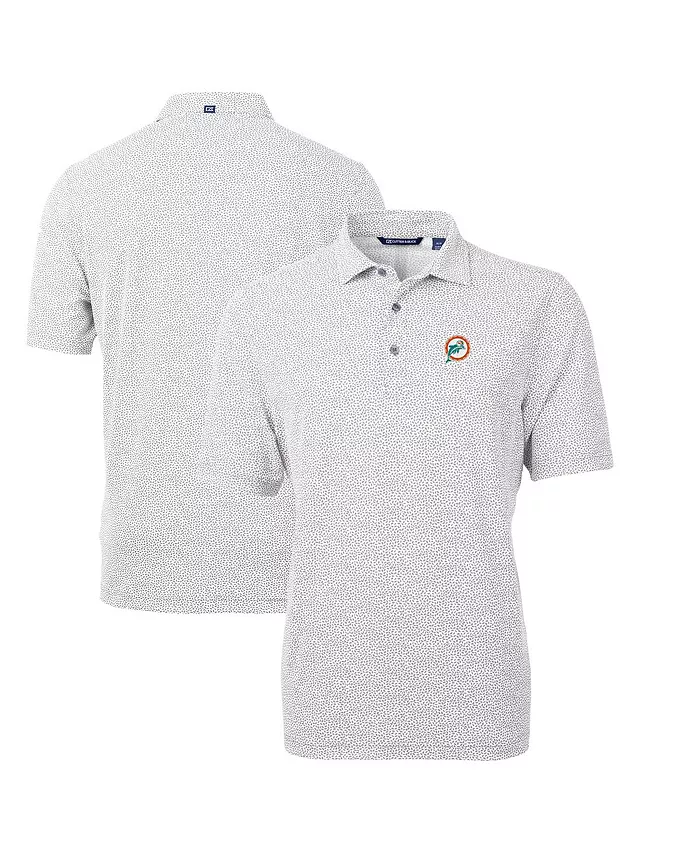 Мужская серая поло Miami Dolphins Throwback Logo Virtue Eco-Pique Botanical Cutter & Buck
Мужская серая поло Miami Dolphins Throwback Logo Virtue Eco-Pique Botanical Cutter & Buck