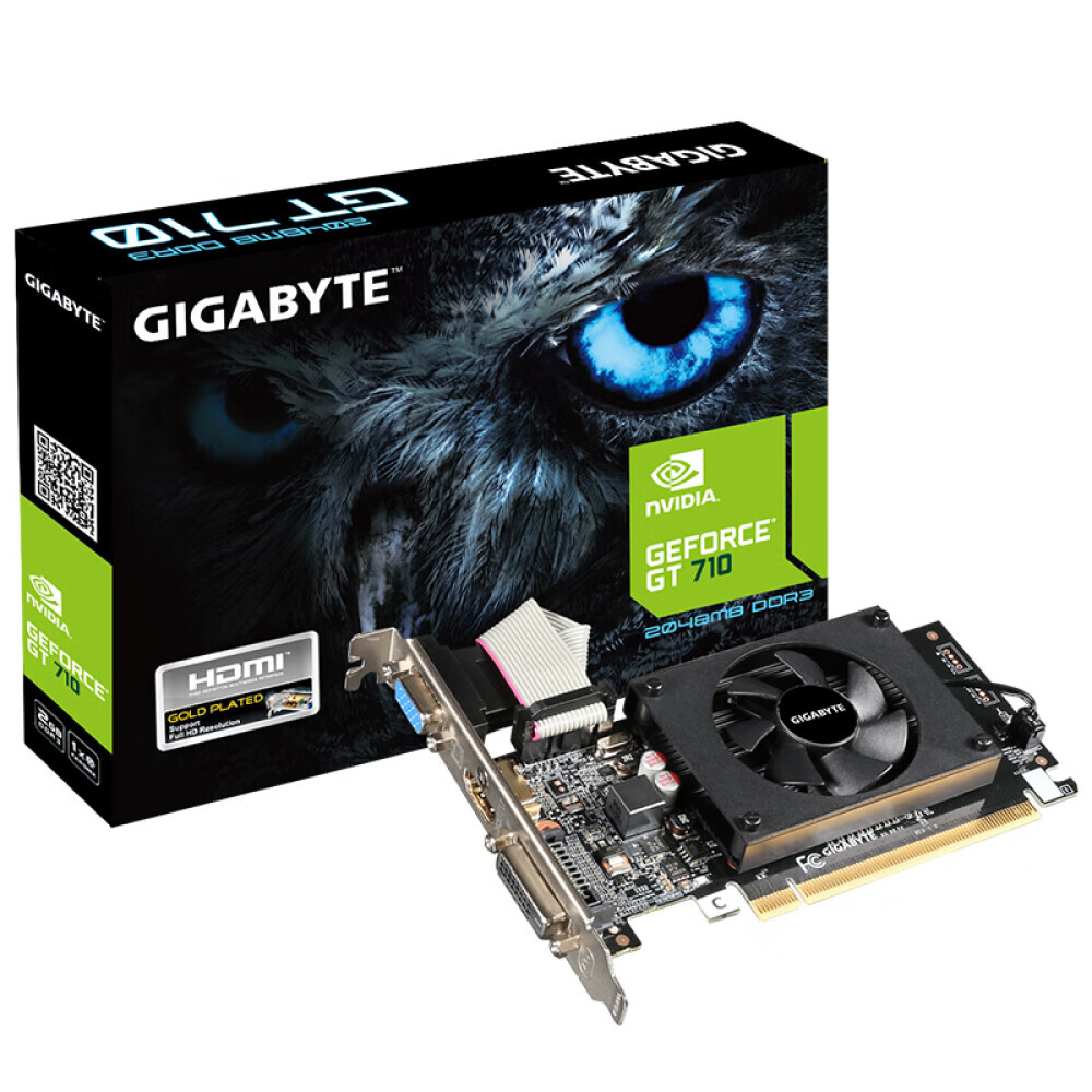 Видеокарта графическая Gigabyte GeForce GT 710 GDDR4 2GB
Видеокарта графическая Gigabyte GeForce GT 710 GDDR4 2GB