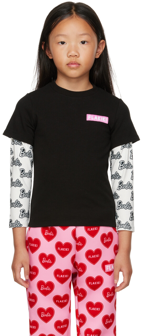 SSENSE Эксклюзивная детская черная многослойная футболка с изображением Барби FLAKIKI, Черный, SSENSE Эксклюзивная детская черная многослойная футболка с изображением Барби FLAKIKI
SSENSE Эксклюзивная детская черная многослойная футболка с изображением Барби FLAKIKI, Черный, SSENSE Эксклюзивная детская черная многослойная футболка с изображением Барби FLAKIKI