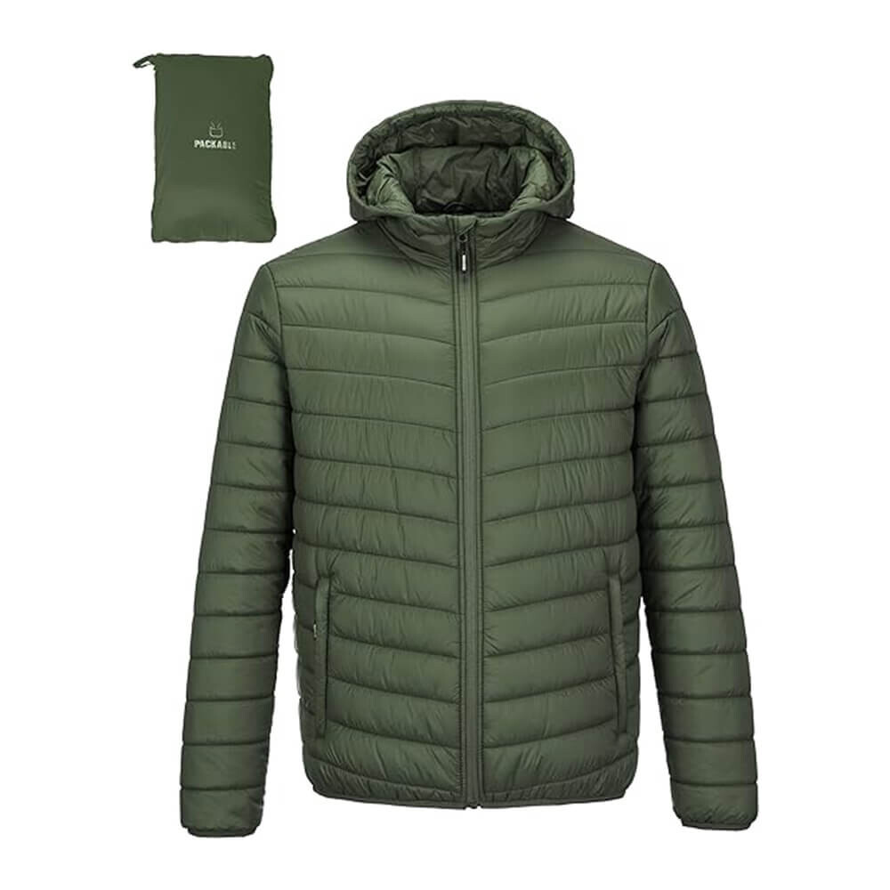 Пуховик Outdoor Ventures Men's (Fold In Pocket), зеленый
Пуховик Outdoor Ventures Men's (Fold In Pocket), зеленый