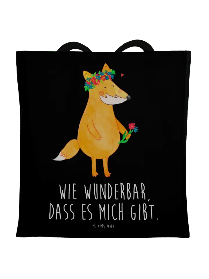 Сумка для переноски Mr & Mrs Panda Fuchs Blumen, черный
Сумка для переноски Mr & Mrs Panda Fuchs Blumen, черный