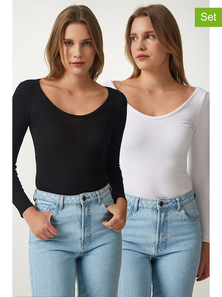 Лонгслив Happiness Istanbul 2er-Set: Longsleeves, черный/белый
Лонгслив Happiness Istanbul 2er-Set: Longsleeves, черный/белый