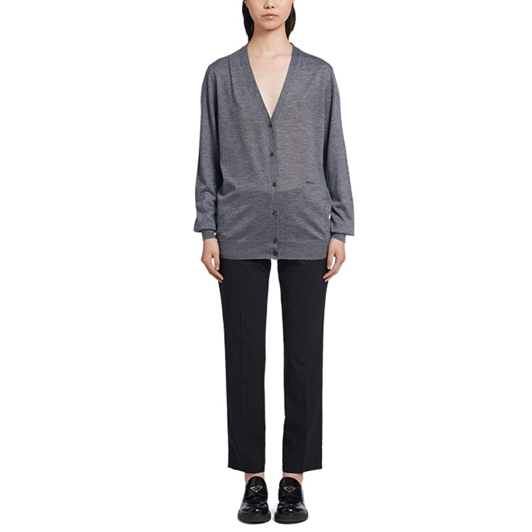 Кашемировый свитер женский серый Prada
Кашемировый свитер женский серый Prada