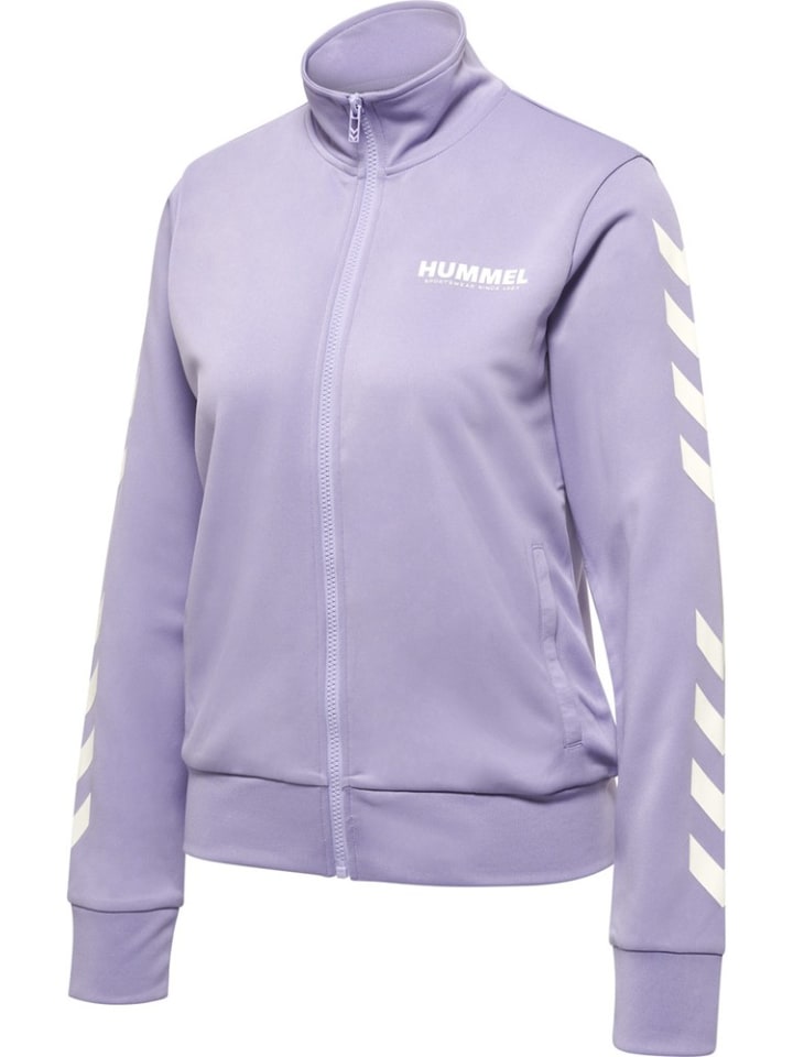 Спортивная куртка фиолетового цвета Hummel
Спортивная куртка фиолетового цвета Hummel