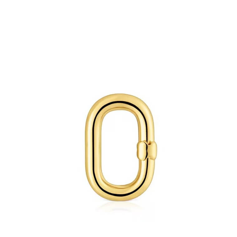 Кольцо для подвесок Tous Hold Oval, позолоченное серебро
Кольцо для подвесок Tous Hold Oval, позолоченное серебро