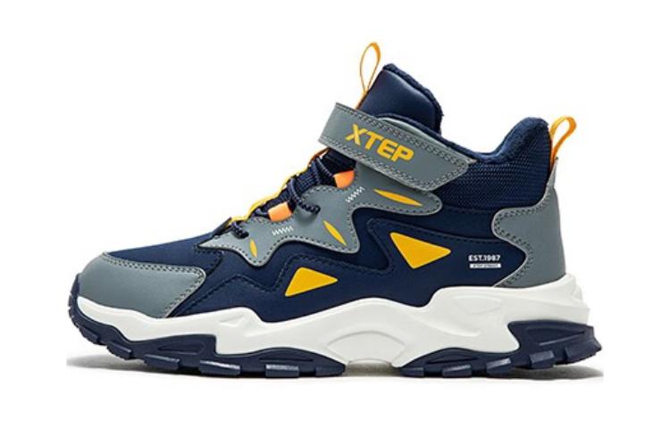 Прочные теплые низкие повседневные детские кроссовки для подростков XTEP, серый/синий
Прочные теплые низкие повседневные детские кроссовки для подростков XTEP, серый/синий