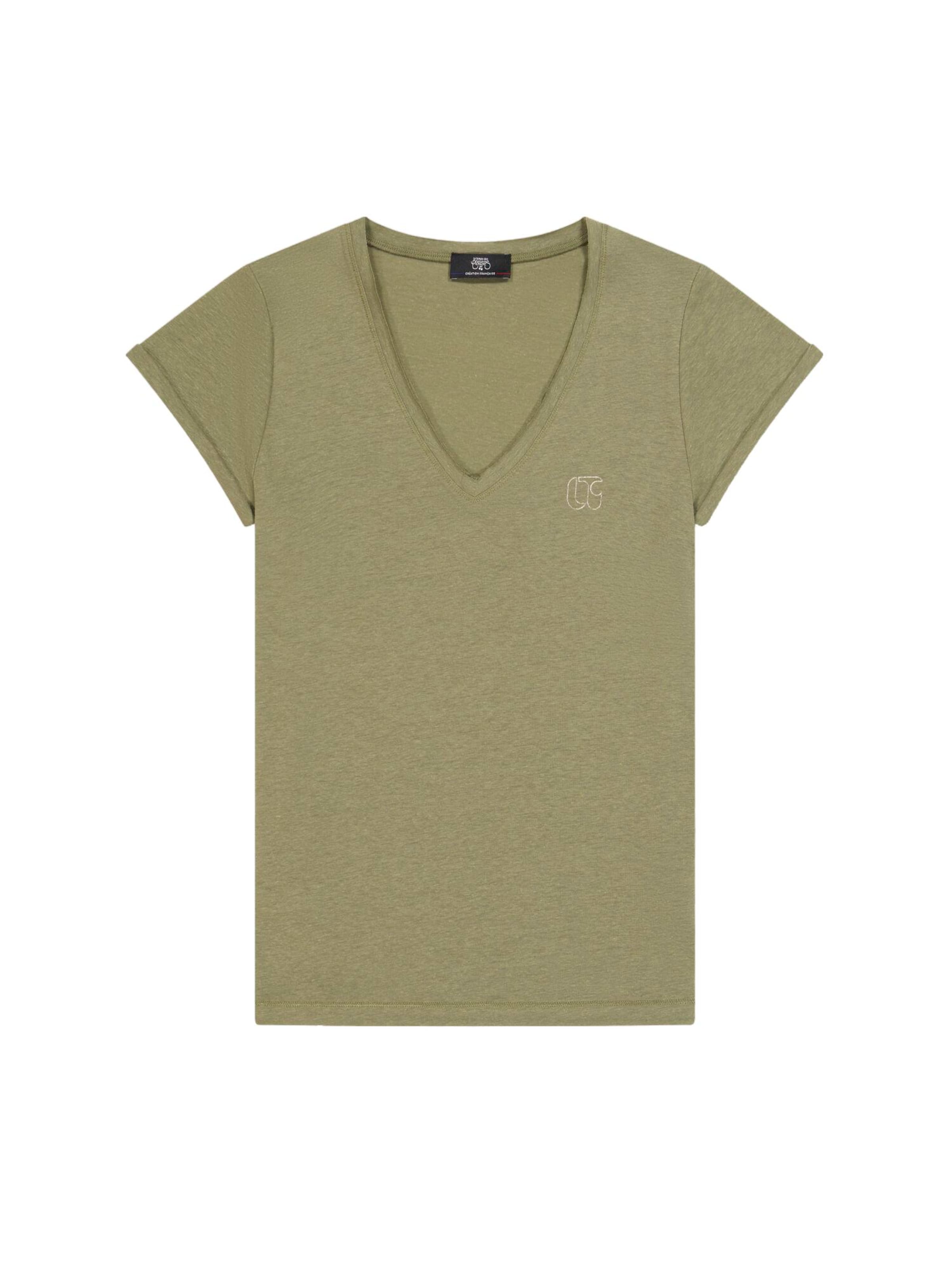 Le Temps Des Cerises Футболка 'ONA' в цвете хаки
Le Temps Des Cerises Футболка 'ONA' в цвете хаки