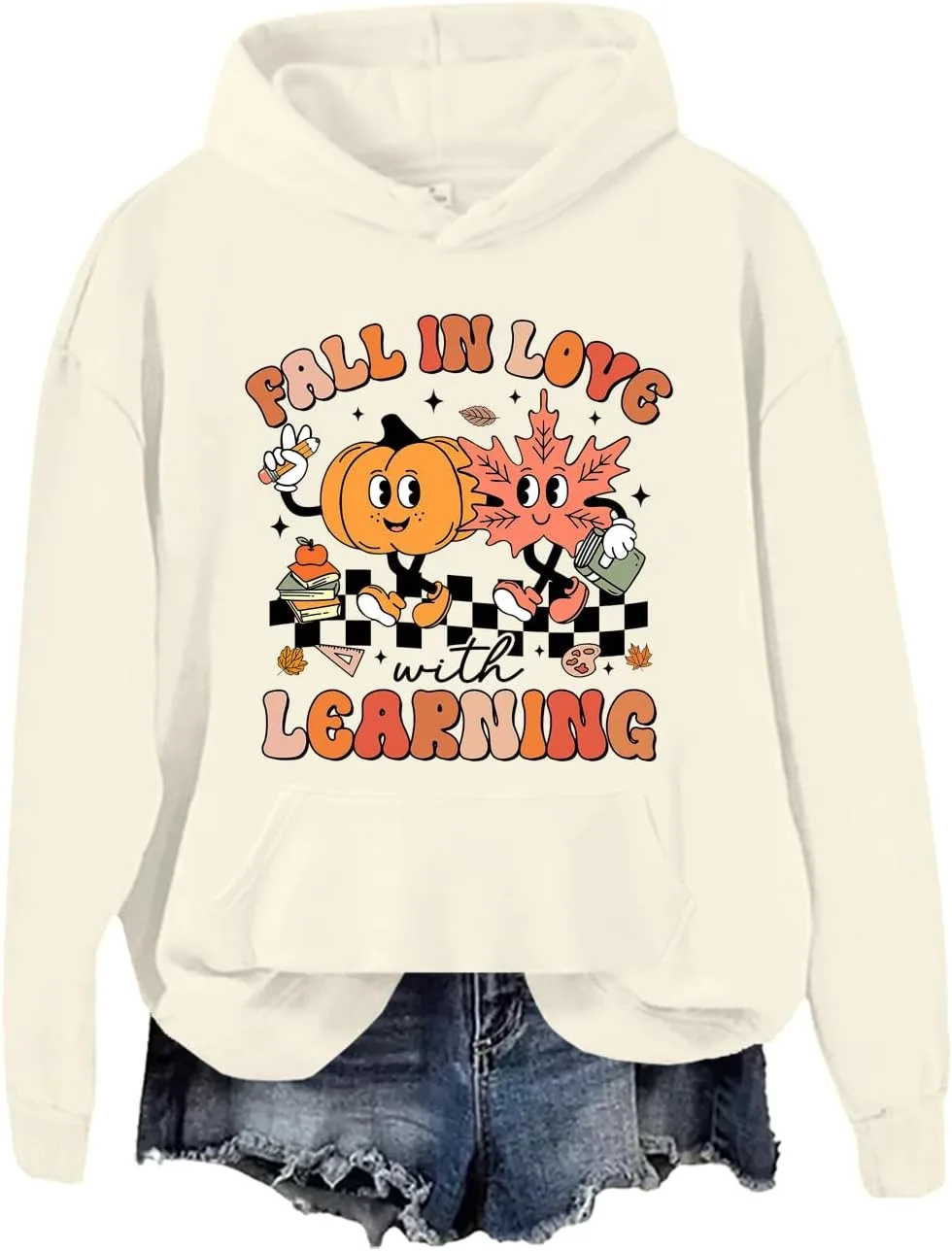 Толстовка с капюшоном Fall in Love with Learning
Толстовка с капюшоном Fall in Love with Learning