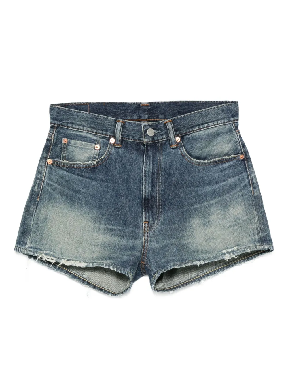 Джинсовые шорты Haisley с потертостями Denimist, синий 
Джинсовые шорты Haisley с потертостями Denimist, синий