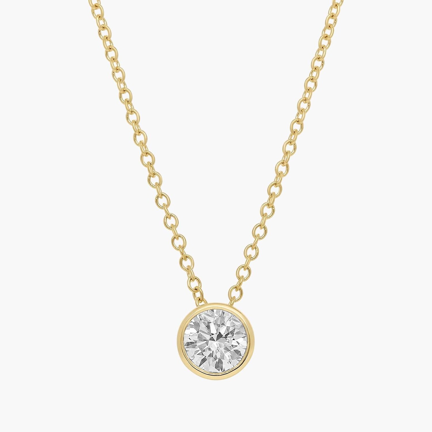 Подвеска с выращенными в лаборатории бриллиантами в оправе из желтого золота 14 карат (1/2 карата, два карата - FG / VS2-SI1) Blue Nile
Подвеска с выращенными в лаборатории бриллиантами в оправе из желтого золота 14 карат (1/2 карата, два карата - FG / VS2-SI1) Blue Nile