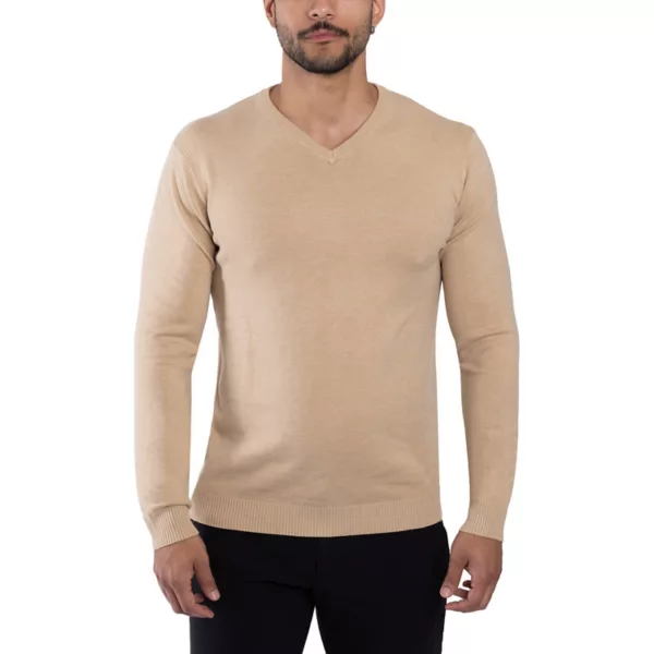 Мужской приталенный свитер с V-образным вырезом Xray, цвет oatmeal
Мужской приталенный свитер с V-образным вырезом Xray, цвет oatmeal