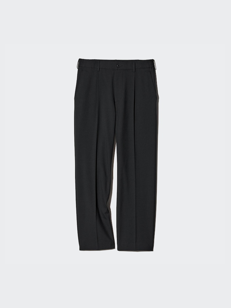 Широкие брюки со складками Uniqlo, цвет 09 черный
Широкие брюки со складками Uniqlo, цвет 09 черный