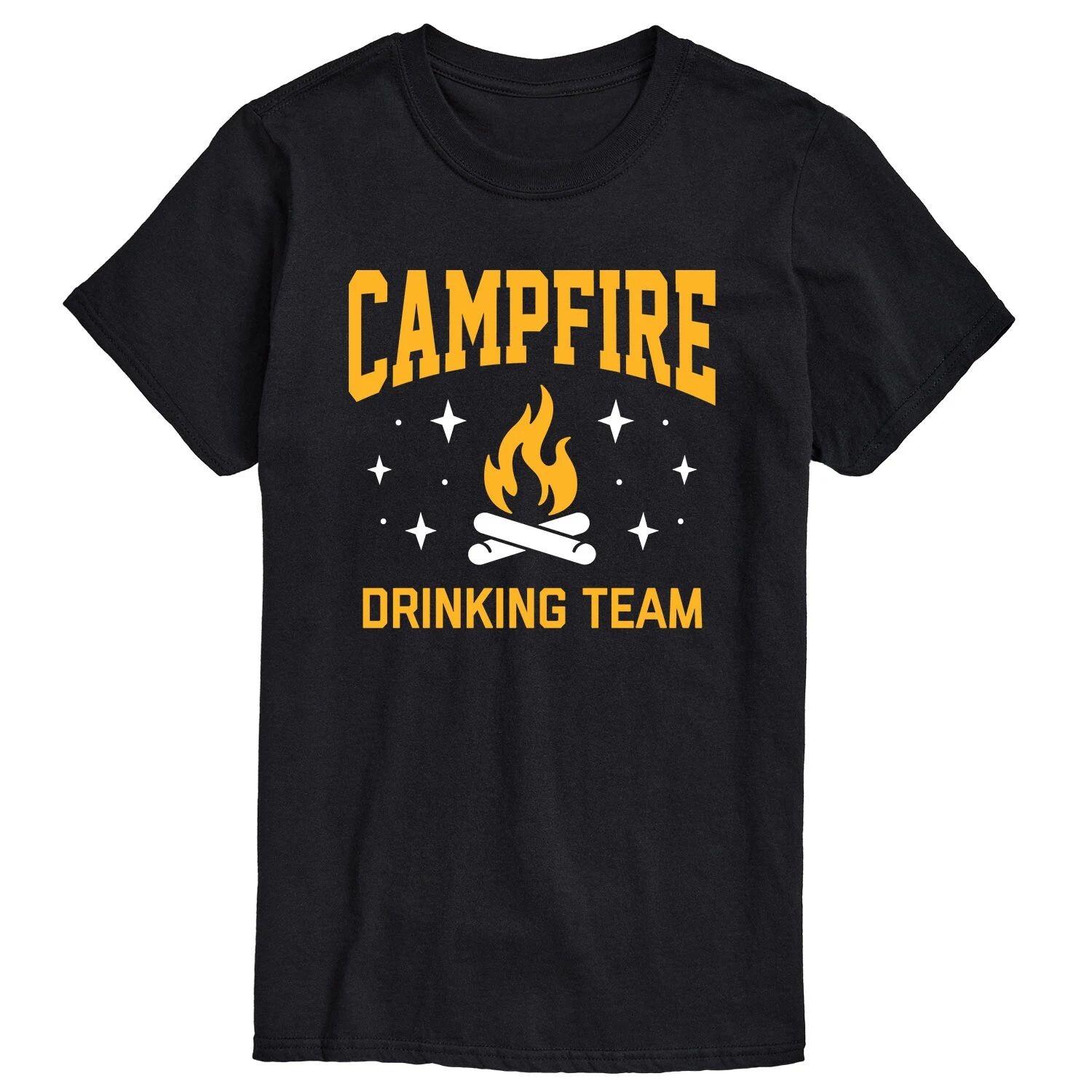 Футболка Big & Tall Campfire Drinking Team с рисунком License, черный
Футболка Big & Tall Campfire Drinking Team с рисунком License, черный
