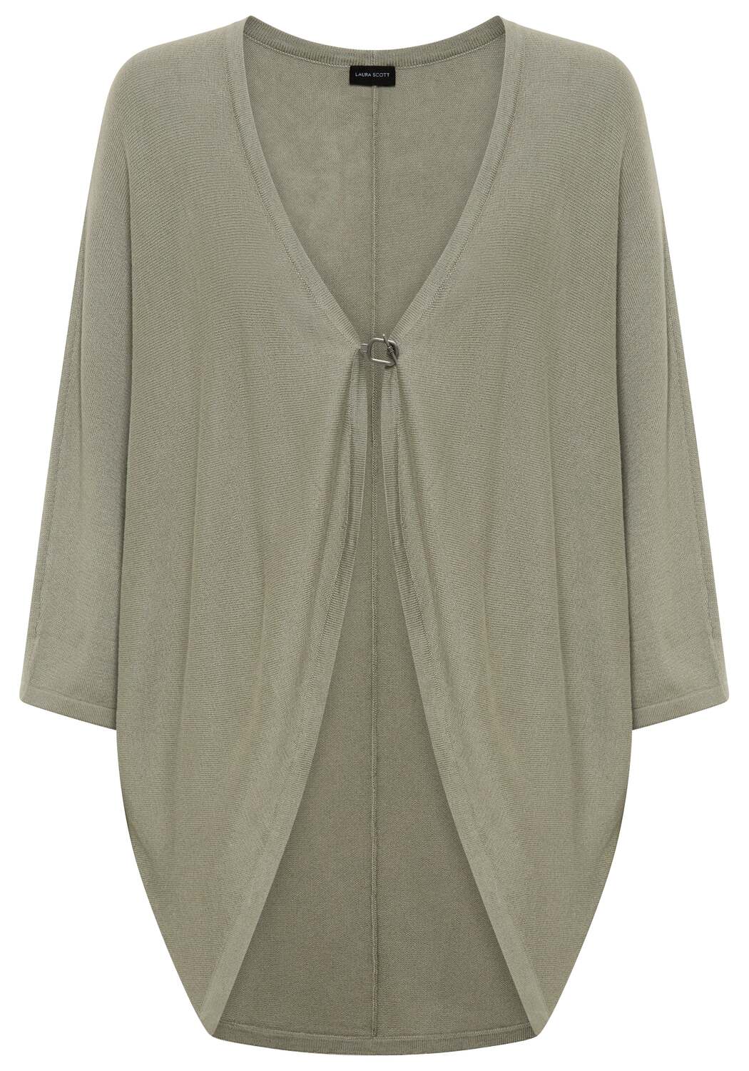 LAURA SCOTT Вязаный кардиган в сером цвете
LAURA SCOTT Вязаный кардиган в сером цвете