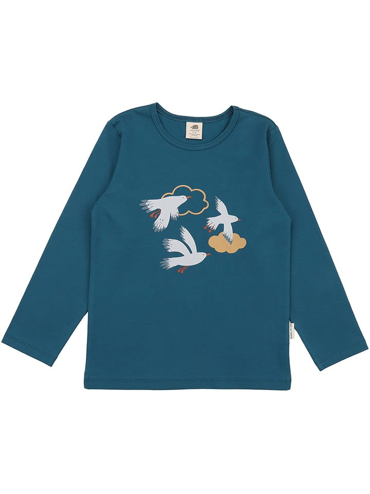 Рубашка с длинным рукавом Walkiddy, синий 
Рубашка с длинным рукавом Walkiddy, синий