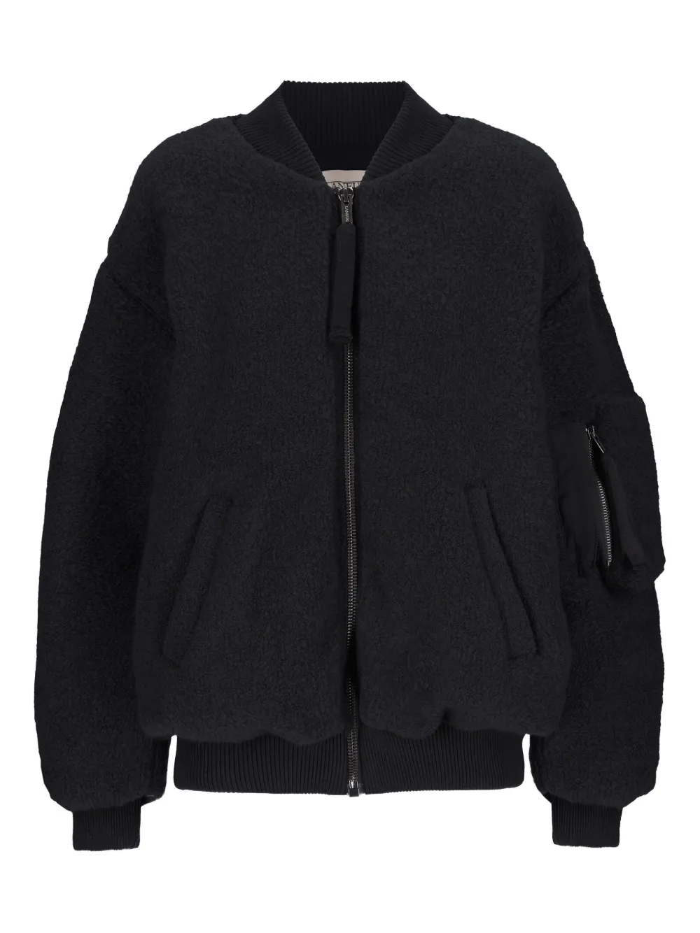 Бомбер из букле Laneus, черный
Бомбер из букле Laneus, черный