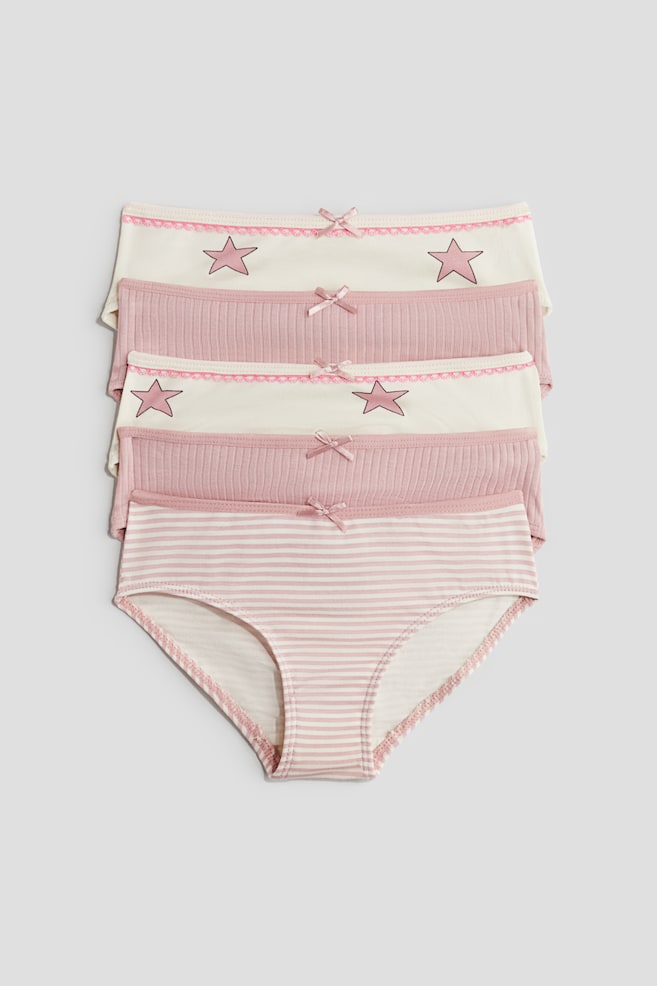 Упаковка из 5 хлопковых трусов H&M, мультиколор
Упаковка из 5 хлопковых трусов H&M, мультиколор