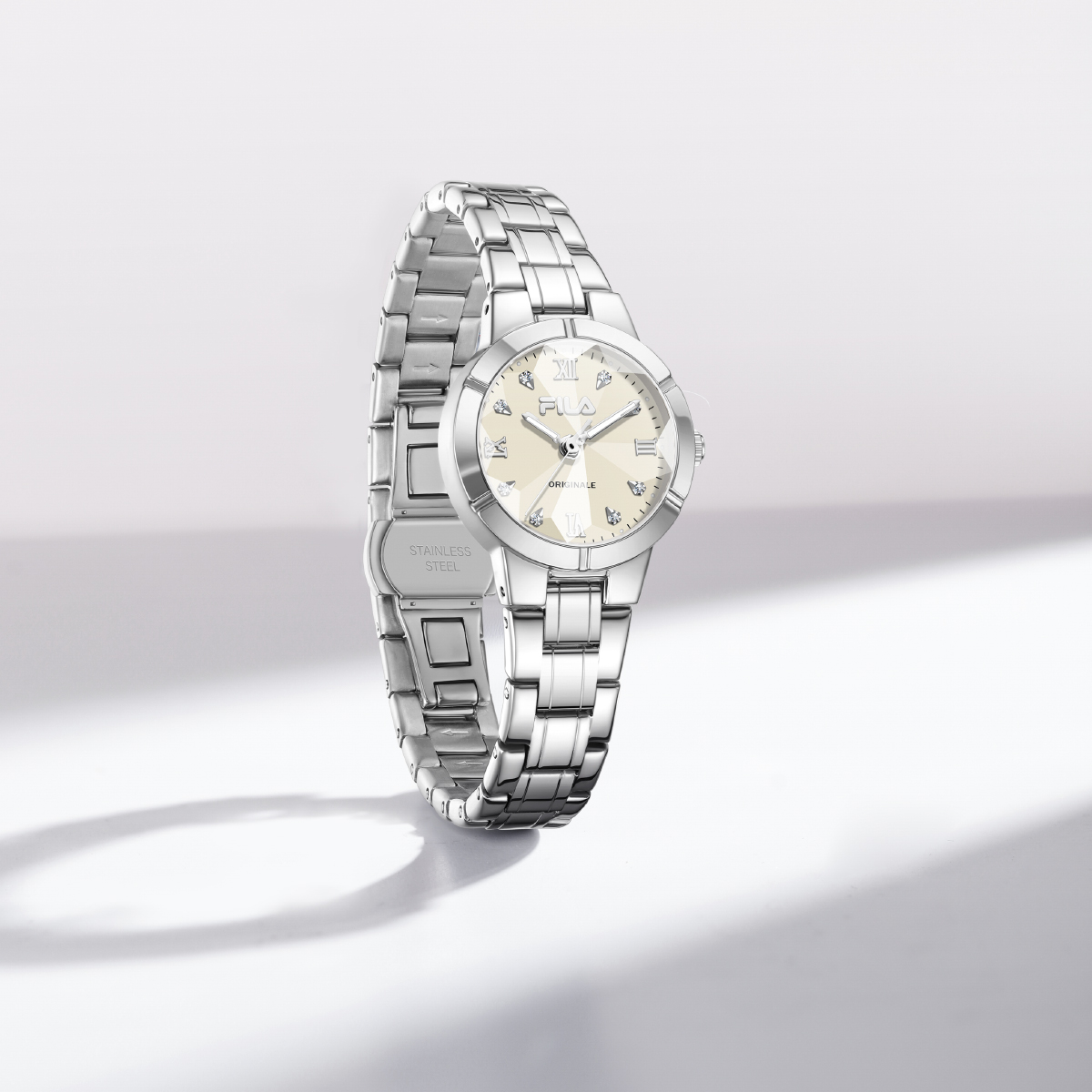 FILA Женские часы кварцевый механизм розовый циферблат
FILA Женские часы кварцевый механизм розовый циферблат