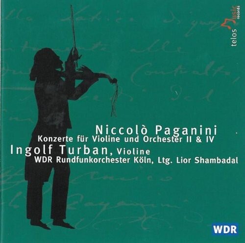 CD диск Paganini / Turban / Wdrk / Shambadal: Violin Concertos 2 & 4
CD диск Paganini / Turban / Wdrk / Shambadal: Violin Concertos 2 & 4
